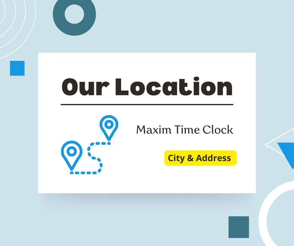 Maxim Time Clock Across the United States Locations